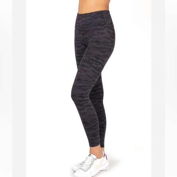 Kyodan Mineral High waist soft jacquard marble leggings xs - Picture 1 of 9